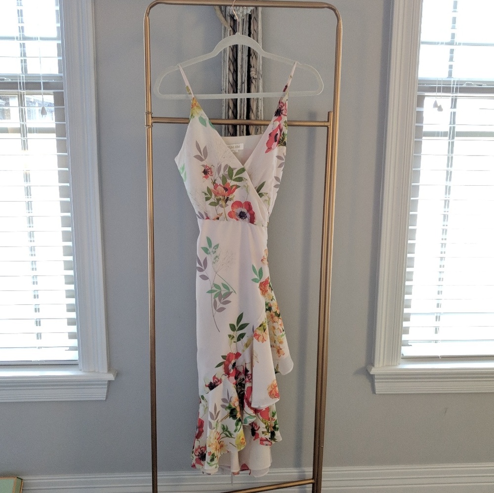 Yumi Kim floral wrap dress